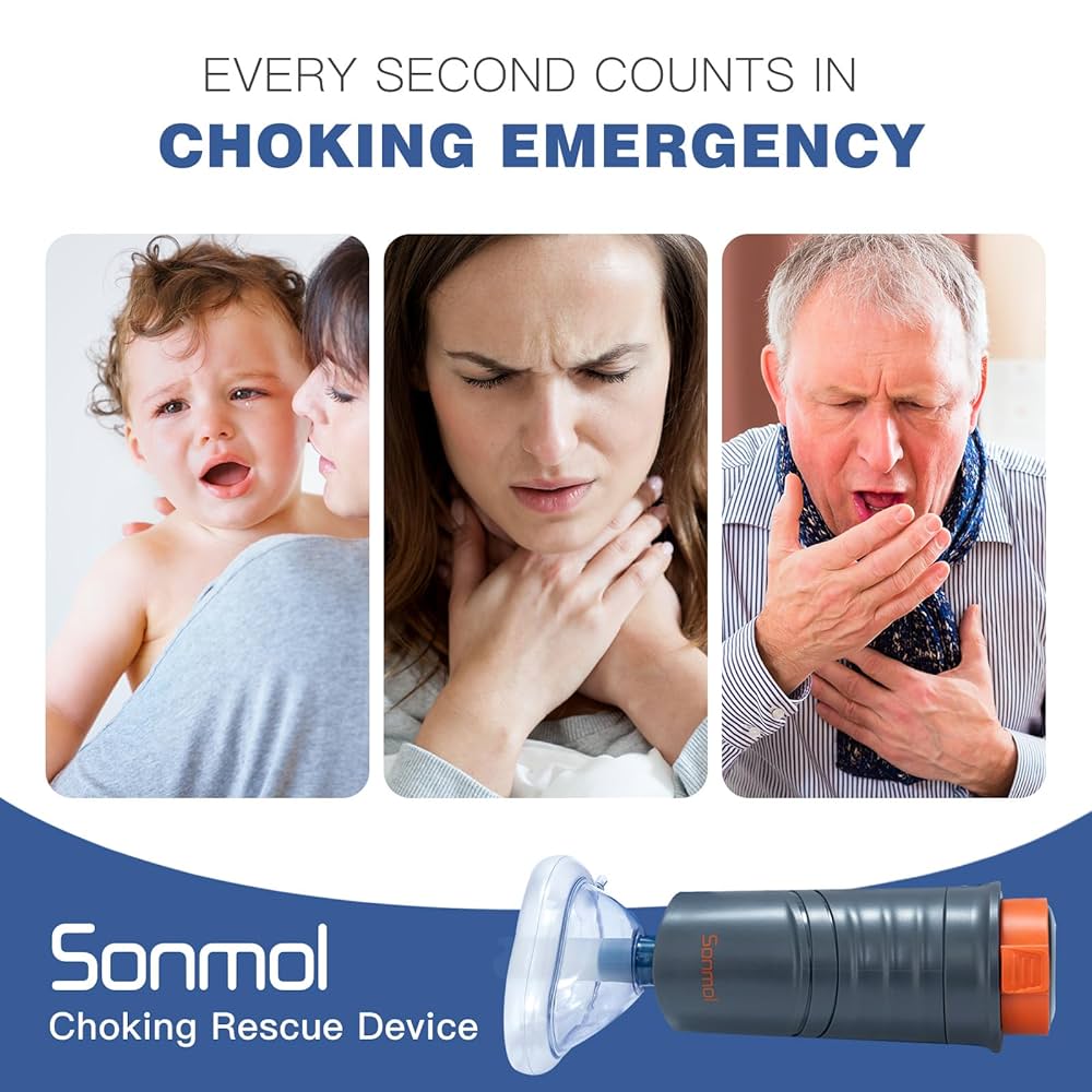 Sonmol チョーキングレスキュー装置 Sonmol Choking Rescue Device For Kids And Adults With 3